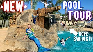 NEW BACKYARD POOL REVEAL!!