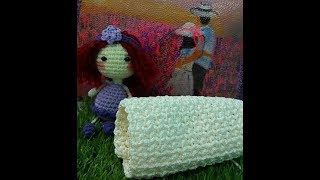 Hướng dẫn móc họa tiết kết hợp mũi đơn và mũi bính cho túi xách - Easy single crochet&chain