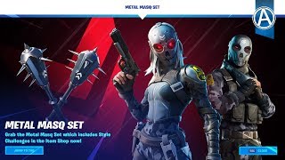 NEW "METAL MASQ" SKIN BUNDLE! - Fortnite Item Shop LIVE! (February 5th, 2020)