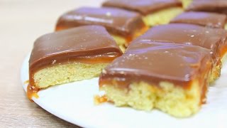 Шоколадно-карамельные батончики
