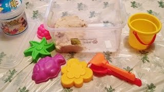 Обзор кинетичесий Космичесий песок! Играем вместе с нами! Review kinetic Space sand! Play with us!