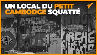 À Paris, les militants squattent un local d’un restaurant Petit Cambodge