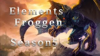 Elements Froggen Galio MID vs Orianna Season 5 Patch 5.4 League of Legends LoL Pro SoloQ