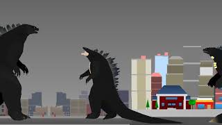 Godzilla 2014 vs Godzilla 2019 vs Godzilla 2020 part 2