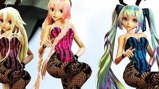 【MMD】Tda改変バニーで「Sweet Devil」