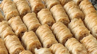 рецепт пахлава   Baklava rolls