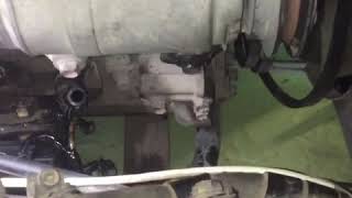 4HL1 ISUZU ELF Замена генератора