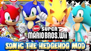 Sonic in New Super Mario Bros Wii - Mod Mondays