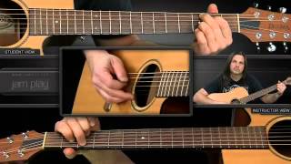 How To Play It's Been Awhile (Acoustic)On Guitar (Mike Mushok)