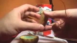 Como fazer fogo usando uma batata