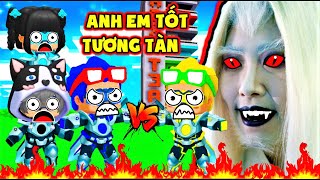 SIÊU NHÂN TỨ TRỤ TẬP 4: ANH EM TỐT ĐÁNH NHAU | PHONG CẬN MÈO SIMMY VÀ SIRO TIÊU DIỆT MA NỮ HỒ LY