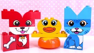 Apprendre les Couleurs Animaux Lego Duplo