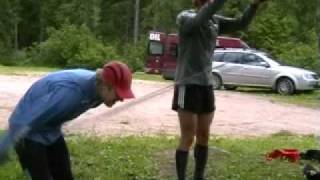 Летняя тренировка спринтеров (Summer training Russian ski sprinters)
