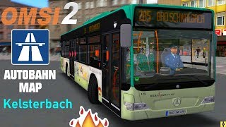 OMSI 2 [60 FPS] - KELSTERBACH: Die Autobahnmap (WIP) - Let's Play Omsi 2 [#517]