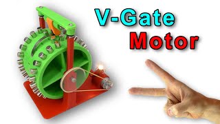 ? V Gate ВЕЧНЫЙ ДВИГАТЕЛЬ на 3D принтере  Anycubic I3 Mega Free Energy magnet motor Игорь Белецкий