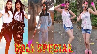 HOLI SPECIAL TIKTOK VIDEO | MR. FAISU RIYAZ ZANNAT GIMA AND OTHER TIKTOK STAR | HOLI HAI?