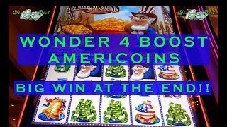 W4B AMERICOIN BIG BONUS WINS!!