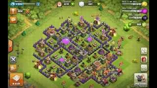 Лучшая база тх8 для набора кубков.Best  trophy base th8