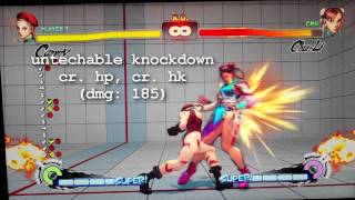 Ultra Street Fighter IV - Cammy's Zero To Hero Tutorial/Guide! (Also Appreciation of Fandom)