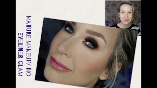 40 plus mature makeup / no eyeliner glam