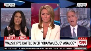 CNN's Angela Rye calls out Joe Walsh on his bigoted tweet  pt 2