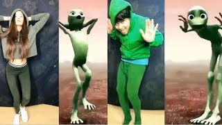 Dame tu Cosita - Alien Dance Musically tiktok | Awez, Mr. Mnv and More