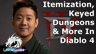 [Diablo 4] Discussing System Design Blog | Itemization, Keyed Dungeons, Endgame Progression