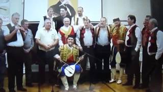 Zajednicki nastup svih ucesnika programa guslarske veceri
