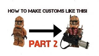 How to make Amazing lego star wars custom clones Part 2