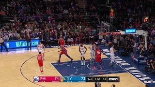 3rd Quarter, One Box Video: New York Knicks vs. Philadelphia 76ers