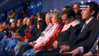 Медведев уснул на олимпиаде