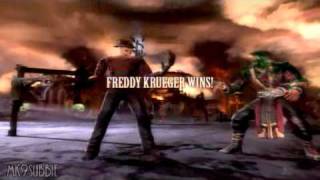 Mortal Kombat 9 - Freddy Krueger Victory Pose