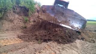 DT 75 work in Latvia