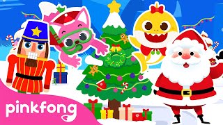 ¿Dónde está la Familia Tiburón? | Jugando al Escondite en Navidad con Tiburón Bebé | Pinkfong