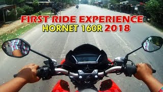 #hornet2018#firstride
New Honda Hornet 160r 2018 First Ride Experience|Full Explained| MILEAGE|