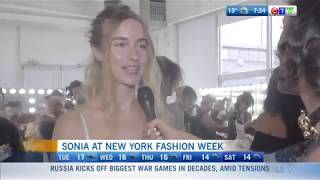 New York Fashion Week featuring Fashion Nomads, Global Fashion Collective and CTV News Vancouver