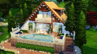 CHALÉ ROMÂNTICO ♥ (Romantic Cottage) │The Sims 4 (Speed Build)