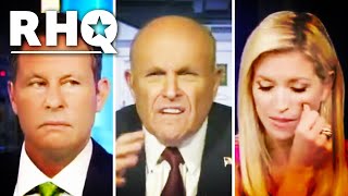 Giuliani Makes Fox Hosts VISIBLY Uncomfortable With Anti-Biden Rant