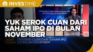 Yuk Serok Cuan Dari Saham IPO di Bulan November