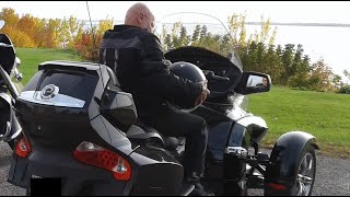 ASMR  Moto  Paysages d'Automne Murmure Whispering Soft Talk Moto Randonnée Québec (*/*)