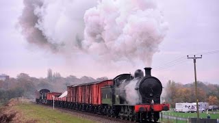 LNWR 'SUPER D' 0-8-0 49395 WITH A MIXED GOODS ON THE EAST LANCS RAILWAY - 10th November 2011