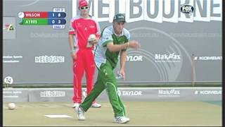 Lawn Bowls: Australian Open Singles 2013 - Aaron Wilson Vs Matthew Eyres - Part 2