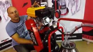 NEW PRODUCT MELASTY PETROL ENGINE MILKING MACHINE