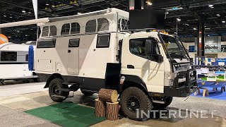 2020 EarthCruiser EXP Camper Truck on Mitsubishi Fuso EC 4x4 Chassis