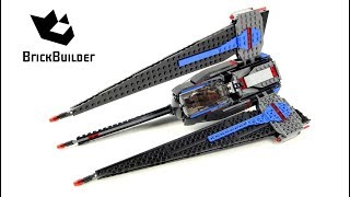 Lego Star Wars 75185 Tracker I - Lego Speed Build