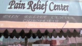 Paris Hilton visits the Pain Relief Center in West Hollywood