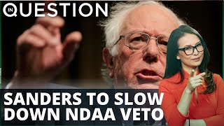Sanders to slow down NDAA veto override over $2000 checks