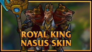 Royal King Nasus LoL Custom Skin ShowCase