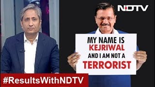 Prime Time With Ravish, Feb 11, 2020 | दिल्ली नतीजे - My Name Is Kejriwal And I Am Not A Terrorist