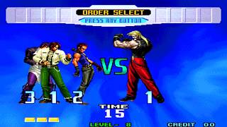 KOF 10th - Player 1 vs 15 Rugals ( CPU )